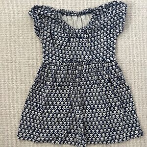 Girls J Crew Block Print Dress (S)